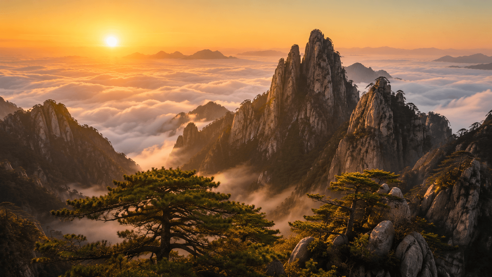 East China Mountains: Granite Peaks & Danxia Rivers