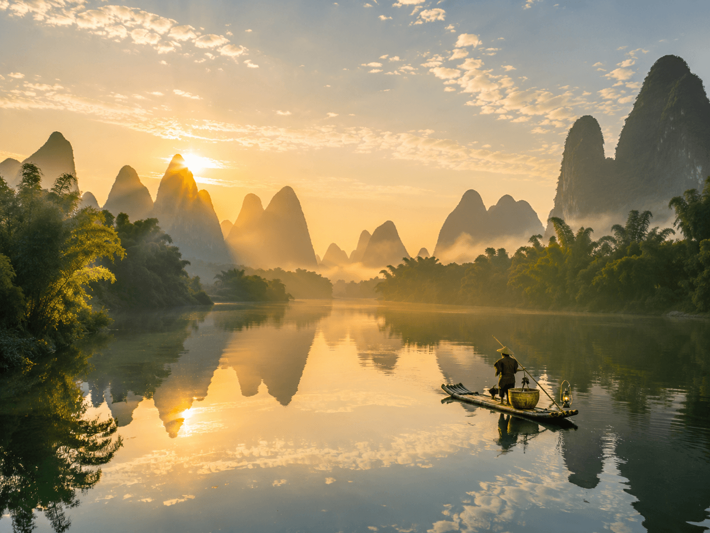 South China Karst: Caves & Rice Terraces